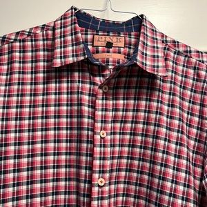 EUC PINK casual button down